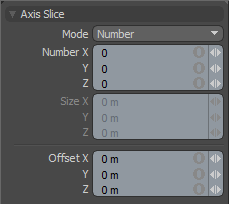 Axis Slice Panel