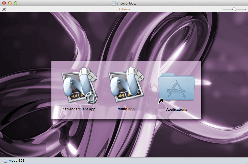 Mac OSX Install Screen