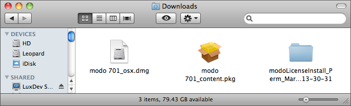 Mac OSX Install Screen